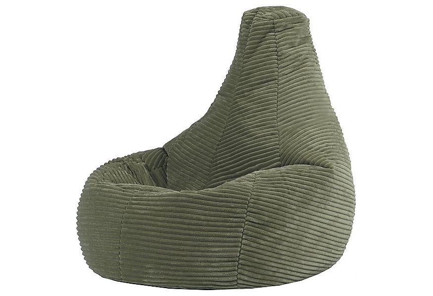 icon Sitzsack Kinder Sessel aus Cord Flauschig „Dalton", 69x59x65cm, Made i günstig online kaufen