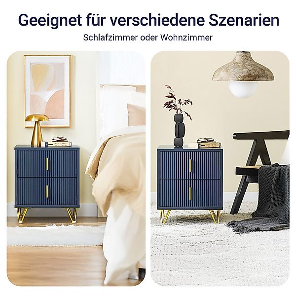 SoBuy Beistelltisch DE-FBT115x2, Sofatisch Couchtisch Wohnzimmertisch, günstig online kaufen