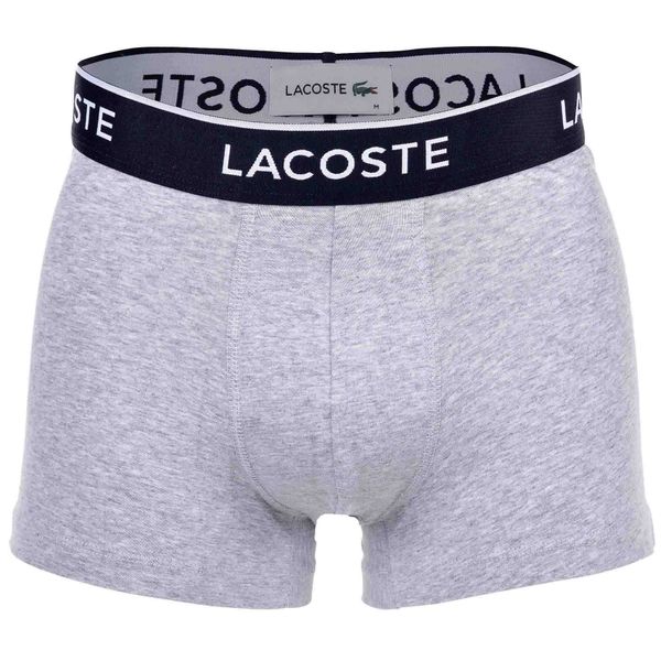 Lacoste 3-er Set Trunks in Dunkelblau, Grün & Schwarz günstig online kaufen