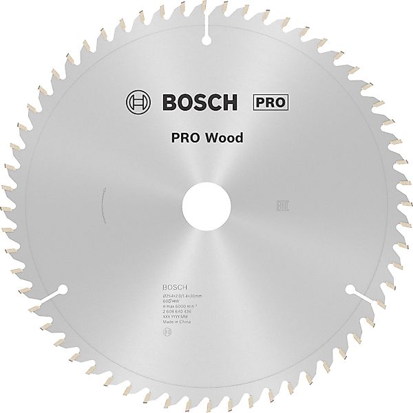 Bosch Hartmetall Kreissägeblatt Ø 254 mm günstig online kaufen