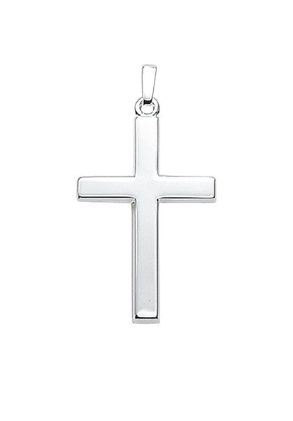 Adelia´s Kettenanhänger 925 Silber Kreuz Anhänger, günstig online kaufen
