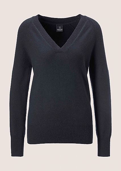 MADELEINE Longpullover "Pullover Kaschmirpullover mit V-Ausschnitt" günstig online kaufen