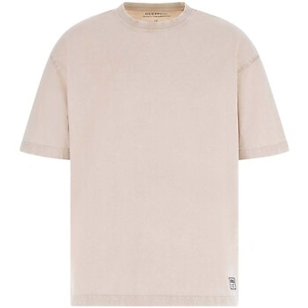 Guess  T-Shirts & Poloshirts Cn Ss Acid Wash Oversize Tee günstig online kaufen