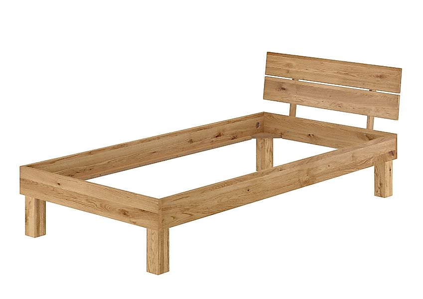 ERST-HOLZ Bett Breiteres Bettrahmen Bettgestell 100x200 günstig online kaufen