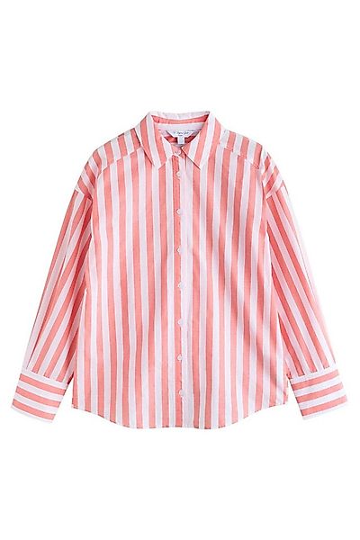 Next Langarmhemd Oversized Fit Boyfriend-Hemd mit langen Ärmeln (1-tlg) günstig online kaufen