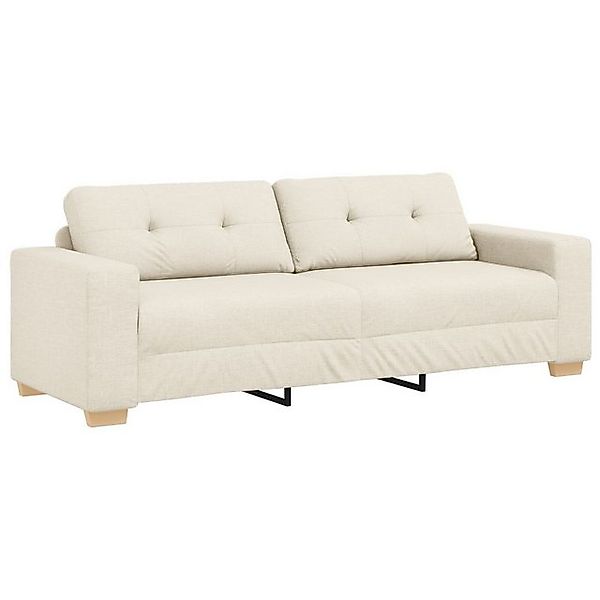 vidaXL Sofa Sofa 3-Sitzer Leinen 180 cm günstig online kaufen