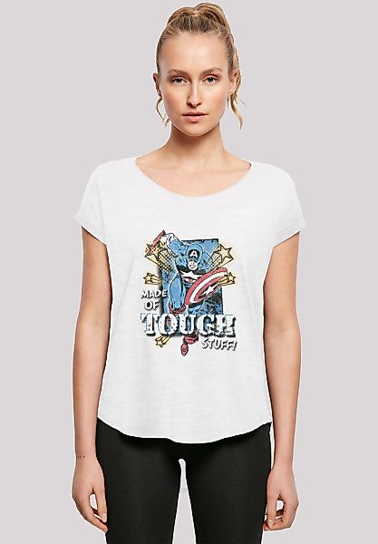 F4NT4STIC T-Shirt "Marvel Captain America Made Of Tough Stuff", Damen,Premi günstig online kaufen