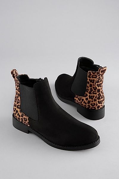 Aniston SHOES Chelseaboots, Stiefelette, Blockabsatz, mit breitem Stretch - günstig online kaufen