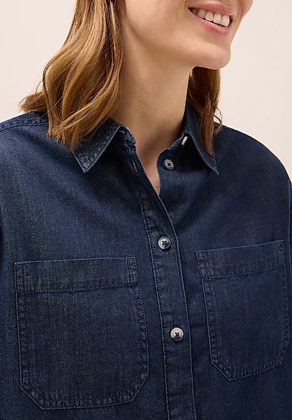 Cecil Hemdbluse, im Denim-Look günstig online kaufen