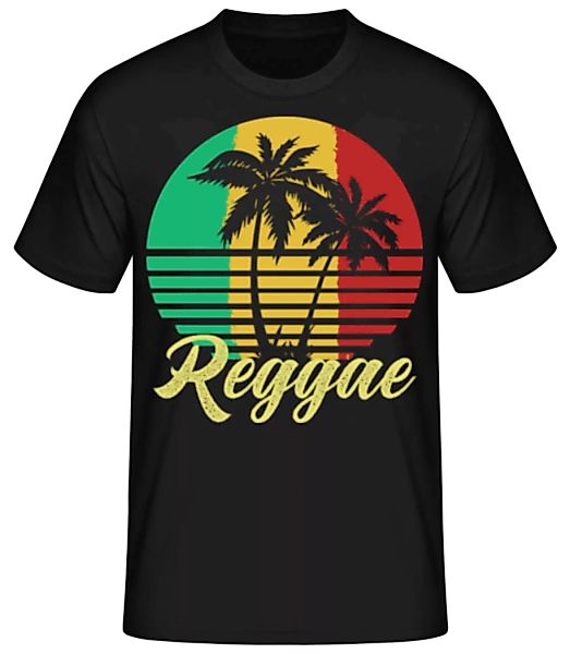 Reggae Palm Trees · Männer Basic T-Shirt günstig online kaufen