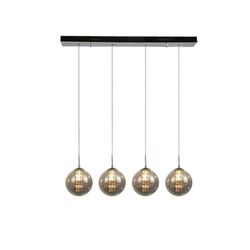 ZMH Pendelleuchte LED Höhenverstellbar Kronleuchter Glas günstig online kaufen