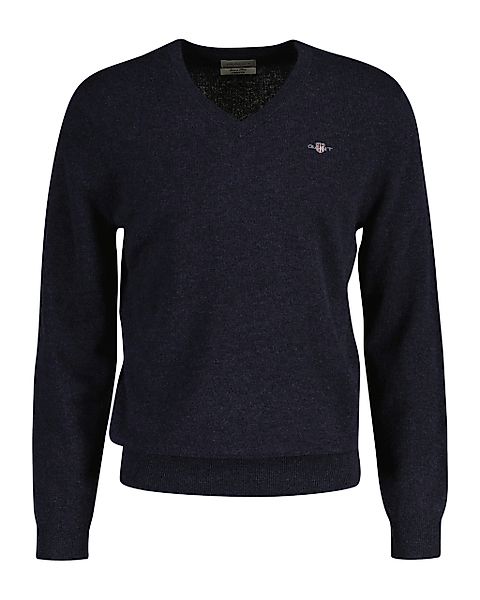 Gant Strickpullover Pullover EXTRAFINE Strickpullover V-Neck (1-tlg) günstig online kaufen