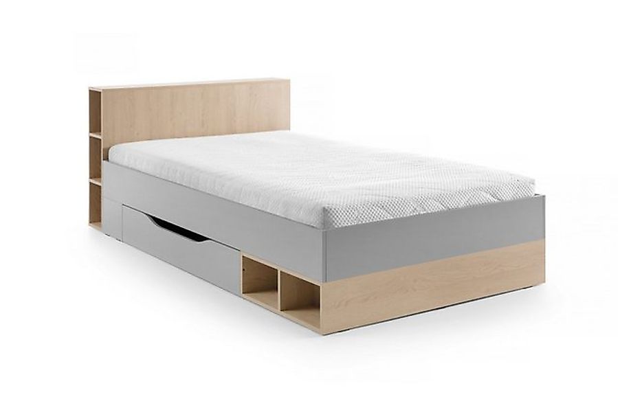 Deine Möbel 24 Jugendbett OLAF 06 120x200 Kinderbett Einzelbett Bett (Set, günstig online kaufen