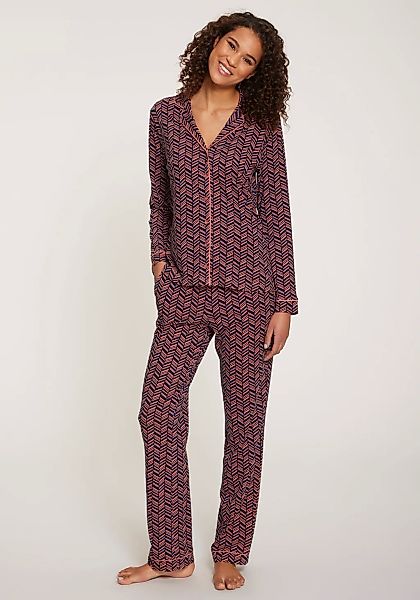 Vivance Dreams Pyjama, 2 Stk. mit kreativen Mustern günstig online kaufen