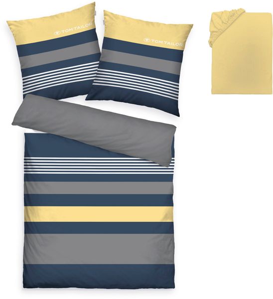 TOM TAILOR HOME Bettwäsche "Carl in Gr. 135x200 oder 155x220 cm" 3 tlg. mit günstig online kaufen