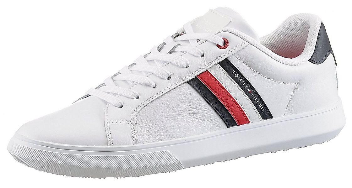 Tommy Hilfiger ESSENTIAL LEATHER CUPSOLE Sneaker, Freizeitschuh, Halbschuh, günstig online kaufen