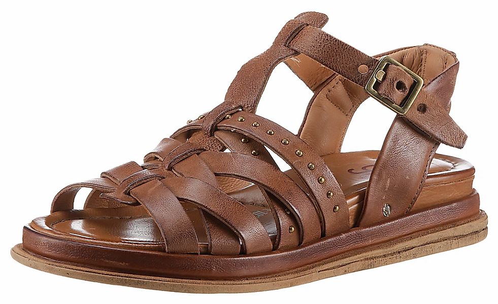 A.S.98 Riemchensandale "OTTONE", Keilabsatz, Sommerschuh, Sandalette im Gla günstig online kaufen