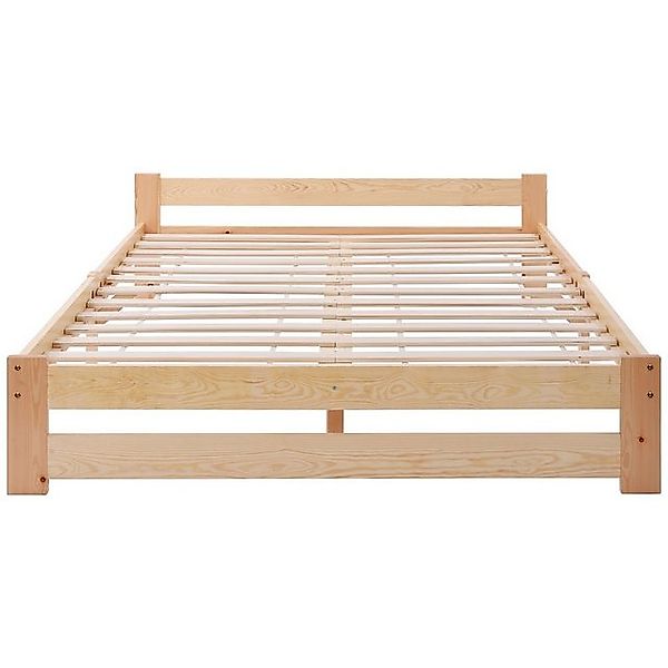 Gotagee Holzbett Massivholzbett Futonbett Natur Bett Einzelbett Doppelbett günstig online kaufen