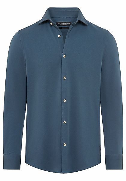 Marc OPolo Langarmhemd Shaped Fit, mit feiner Piqué-Struktur günstig online kaufen