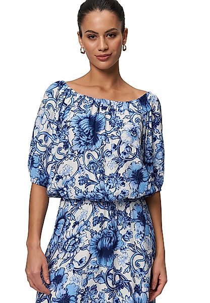 Zero Carmenbluse zero Carmenbluse mit Blumendruck günstig online kaufen