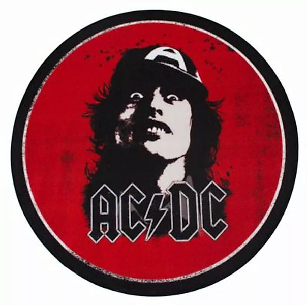 Rockbites AC/DC Face Teppich bunt Gr. 100 günstig online kaufen