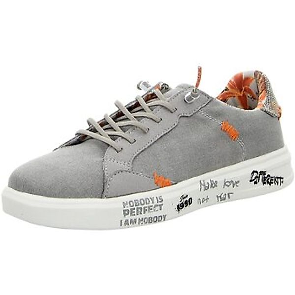 Fusion  Halbschuhe Schnuerschuhe ALEX washed canvas lt.grey günstig online kaufen