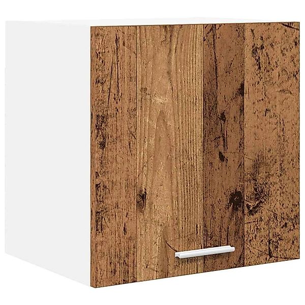 vidaXL Hängeschrank mit Tür Riga Altes Holz und Weiß 40 x 31 x 40 cm 884142 günstig online kaufen