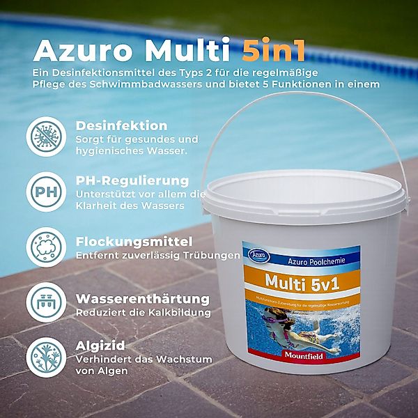 Azuro Chlortabletten 5 in 1 Chlor günstig online kaufen