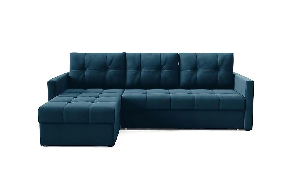 Ecksofa  Olivia ¦ blau ¦ Maße (cm): B: 230 H: 86 Polstermöbel > Sofas > Eck günstig online kaufen