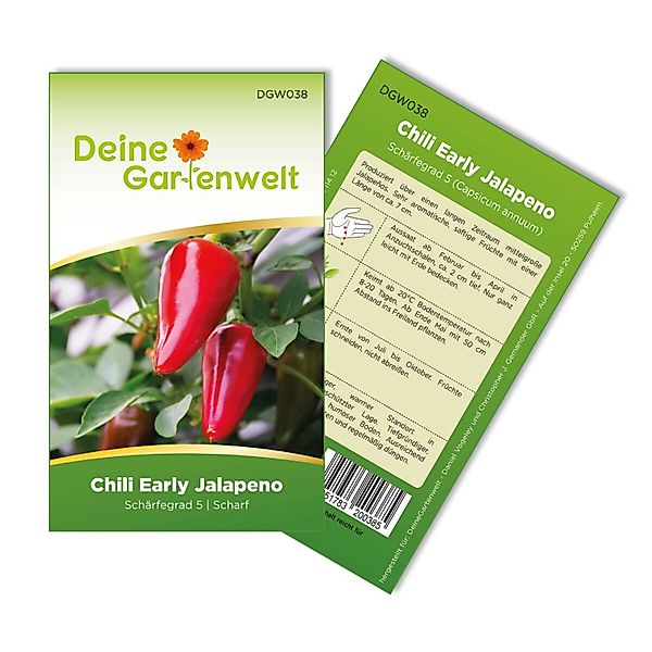 Deine Gartenwelt Chili Jalapeno Samen günstig online kaufen