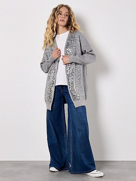 Apricot Cardigan Longcardigan mit Pailletten günstig online kaufen