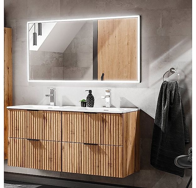 Lomadox Badmöbel-Set ADELAIDE-56, (Spar-Set, 2-St), mit 121cm Waschtisch Wo günstig online kaufen