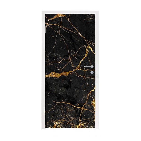 MuchoWow Türtapete Marmor - Gold - günstig online kaufen