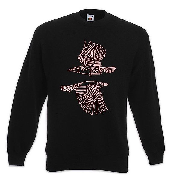 Urban Backwoods Sweatshirt Hugin And Munin III Sweatshirt Odin Thor Norse V günstig online kaufen