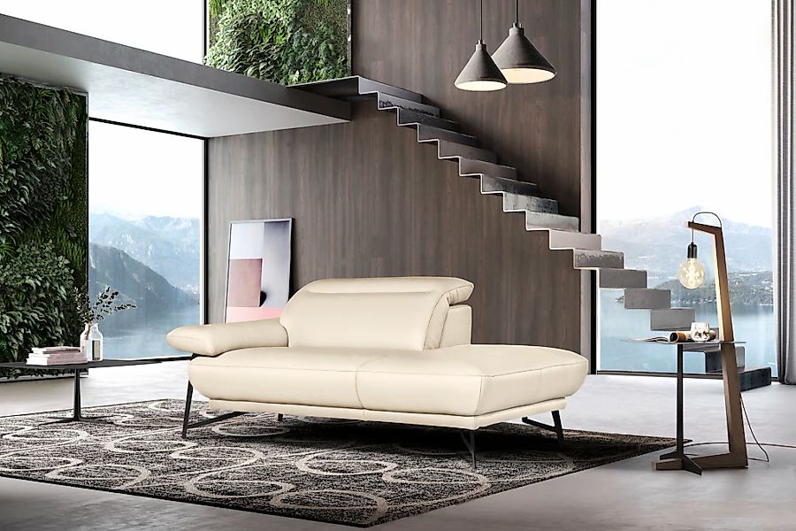 Egoitaliano Ottomane "Anais, erstklassiges Designsofa, Breite 179 cm, Fußfa günstig online kaufen