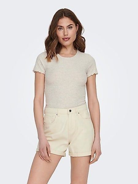 ONLY Rundhalsshirt ONLEMMA S/S SHORT TOP günstig online kaufen