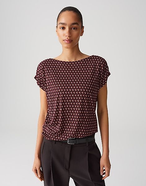 OPUS Print-Shirt SEKADI MINIMAL aus fließender günstig online kaufen