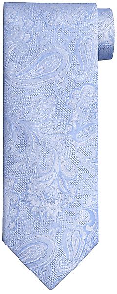 Suitable Krawatte Seide Big Paisley Hellblau - günstig online kaufen