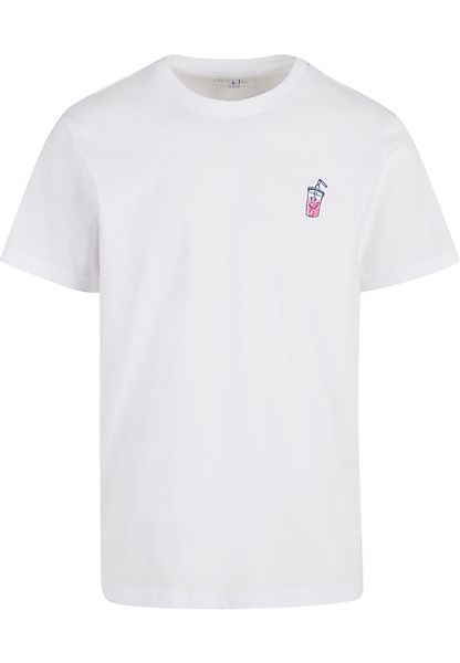 MisterTee T-Shirt "MisterTee Herren Good Vibes Drink Tee EMB", (1 tlg.) günstig online kaufen