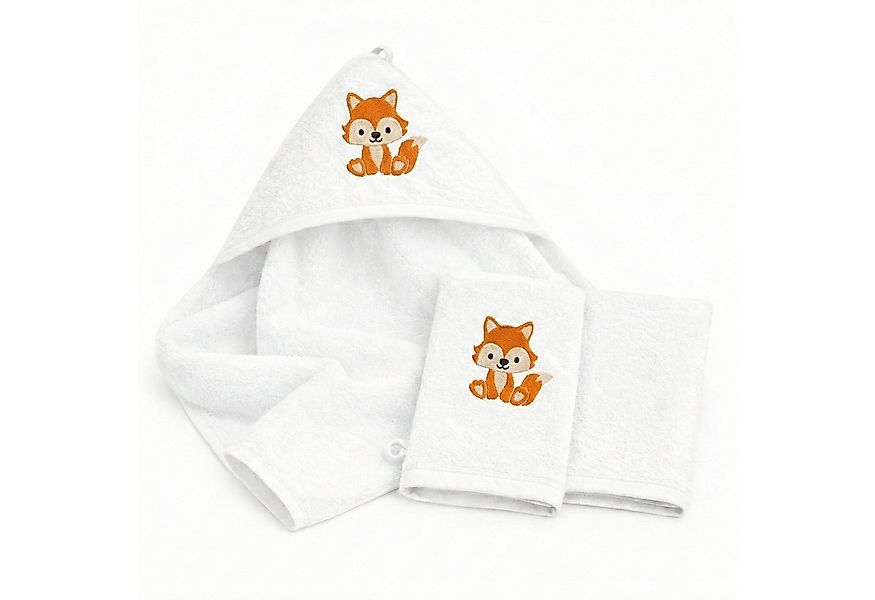 Babykajo Kapuzenhandtuch 80x80 - 100x100 cm, Frottee (3-St), Kuschliges Bab günstig online kaufen