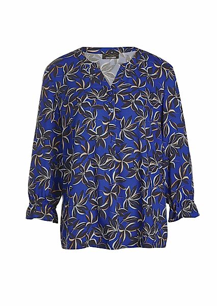 GOLDNER Schlupfbluse "Elegante Printbluse mit Rundhalsausschnitt" Blende günstig online kaufen