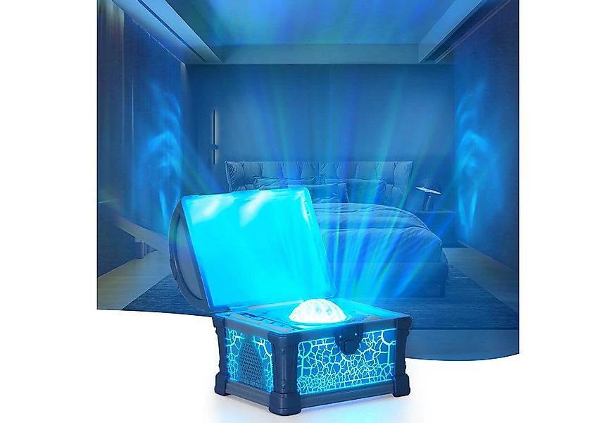 VIVIHEYDAY LED Nachtlicht Sternenhimmel Projektor, Kreativ Schatztruhe Gala günstig online kaufen