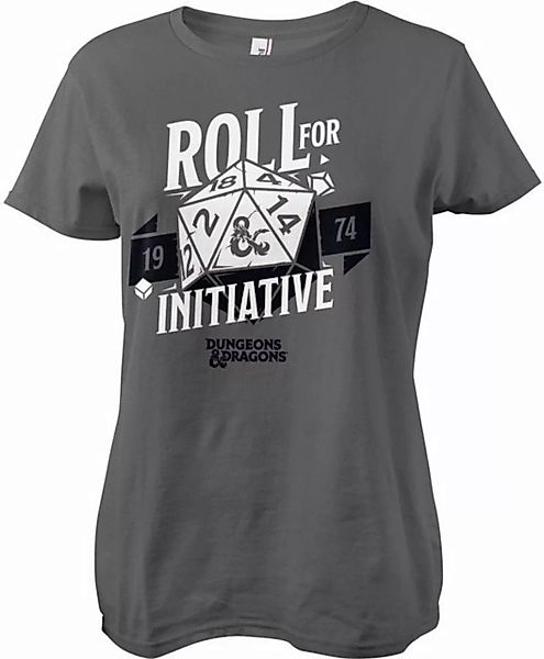 DUNGEONS & DRAGONS T-Shirt D&D Roll For Initiative Girly Tee günstig online kaufen