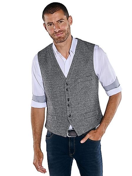 Engbers Anzugweste Herren Sakko-Weste regular, Grau günstig online kaufen