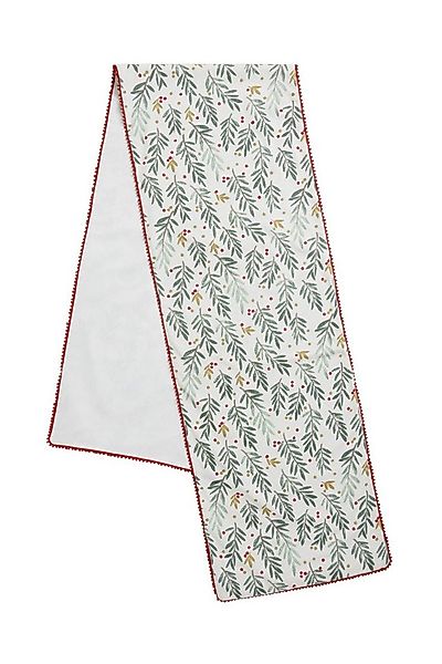 Next Tischläufer Weihnachtstischläufer mit Mistelzweigdesign (1-tlg) günstig online kaufen