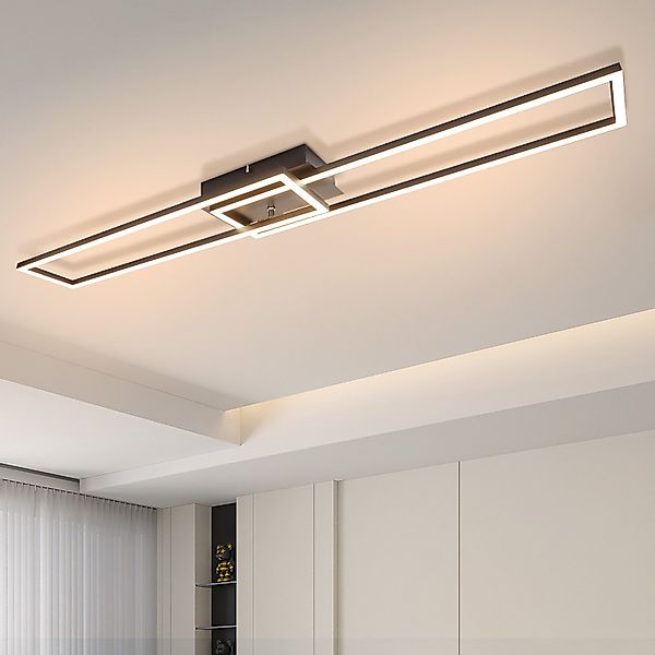 ZMH LED Deckenleuchte Wohnzimmer 2 Rahmen günstig online kaufen