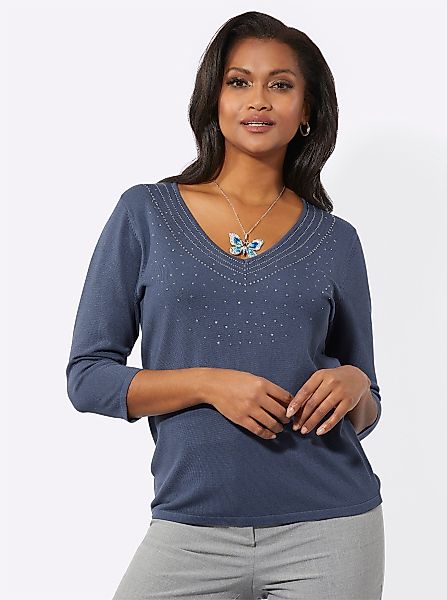 Witt Strickpullover 3/4 Arm-Pullover günstig online kaufen