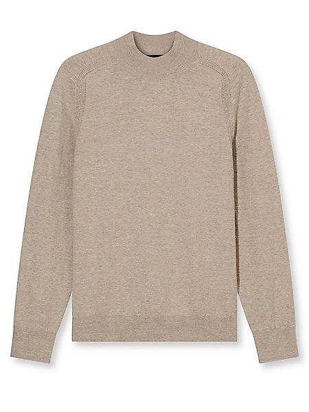 OLYMP Rundhalspullover Rundhals in melierter Optik günstig online kaufen
