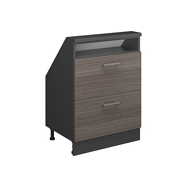 Vicco Unterschrank R-Line, Edelgrau/Anthrazit, 60 cm günstig online kaufen