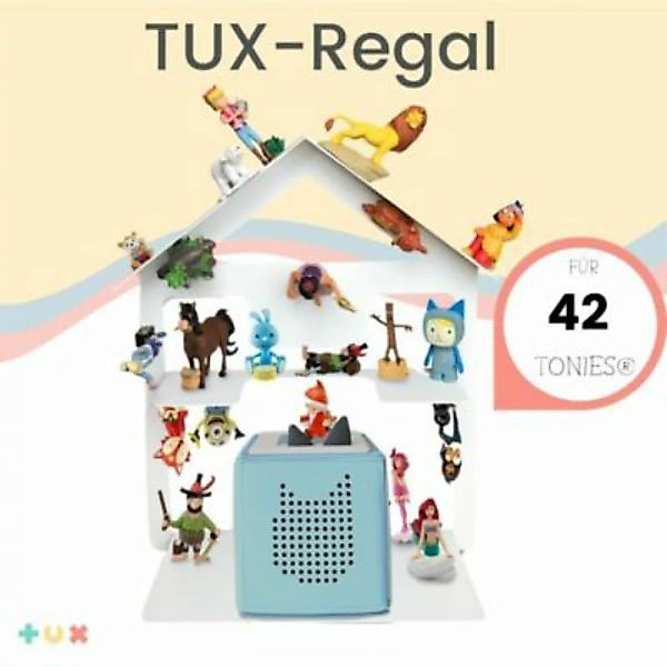 TUX Magnetisches Regal passend Toniebox® - Haus weiß  Kinder günstig online kaufen
